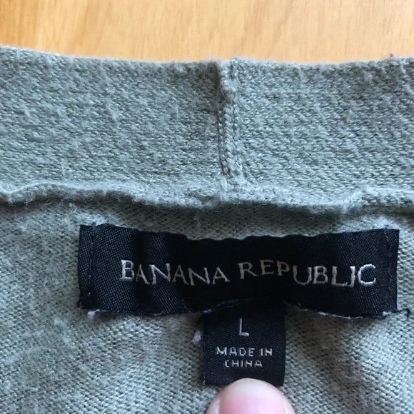 Banana Republic Sage Green Cardigan - Picture 2 of 4